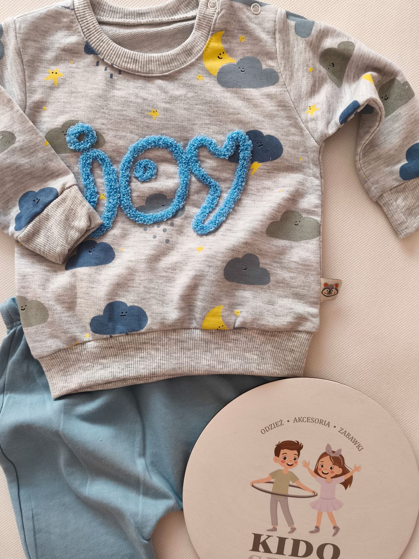 Komplet JOY dla małego chłopca - obrazek 2