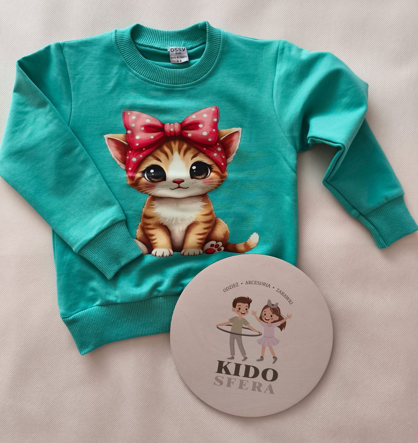 Bluza dziewczęca RÓŻNE KOLORY - obrazek 4