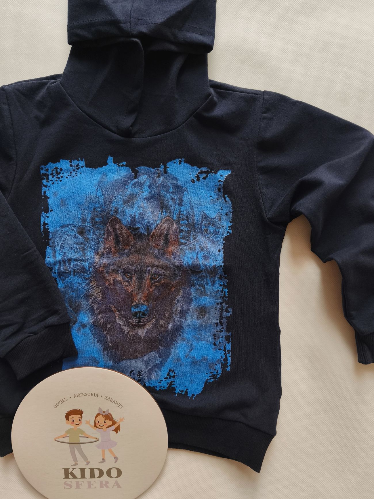 Bluza z kapturem WILK - obrazek 2