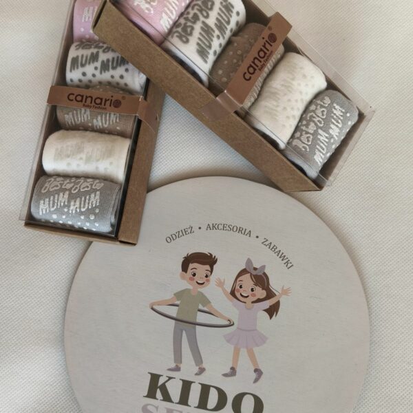 Skarpetki niemowlęce antypoślizgowe