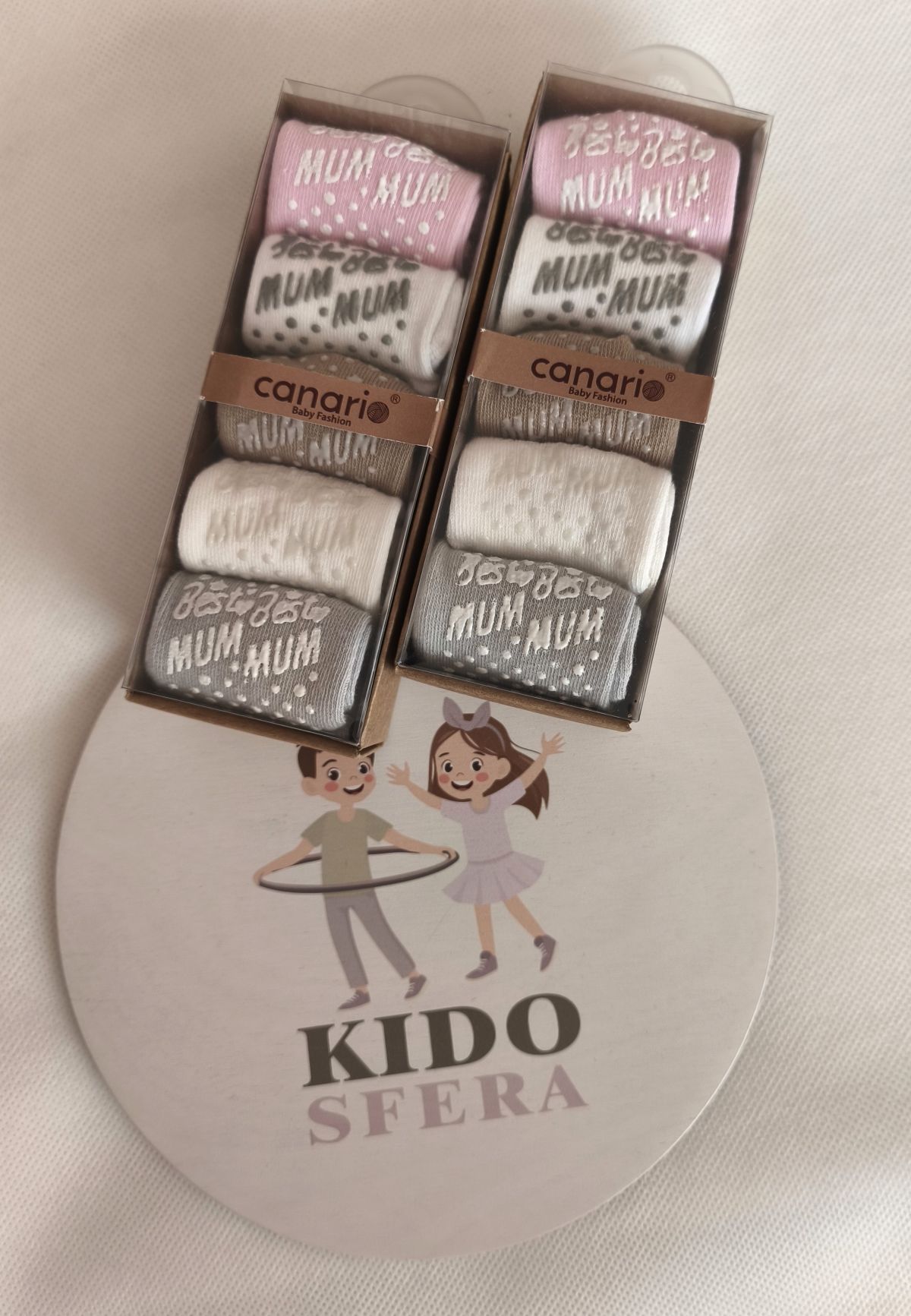 Skarpetki niemowlęce antypoślizgowe - obrazek 2