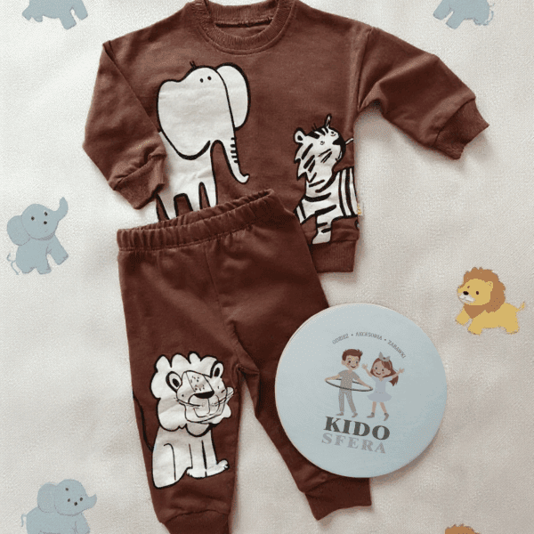 Komplet dresowy ZWIERZĘTA