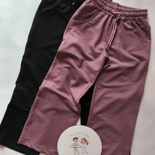 Spodnie dzwony dla dziewczynki