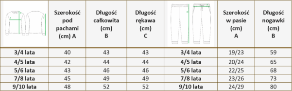 Komplet dziewczęcy - obrazek 3