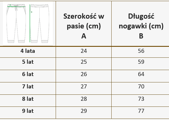 Leginsy dla dziewczynki - obrazek 3