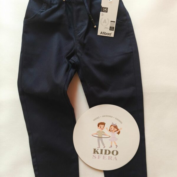 Klasyczne spodnie dla chłopca GRANATOWE