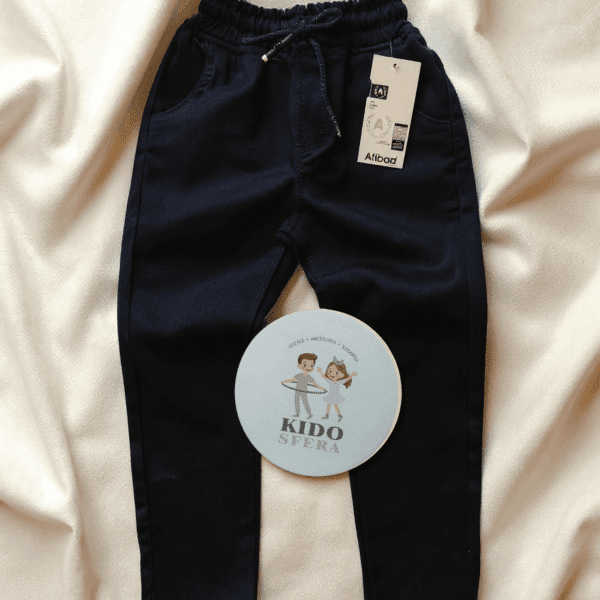 Klasyczne spodnie dla chłopca GRANATOWE