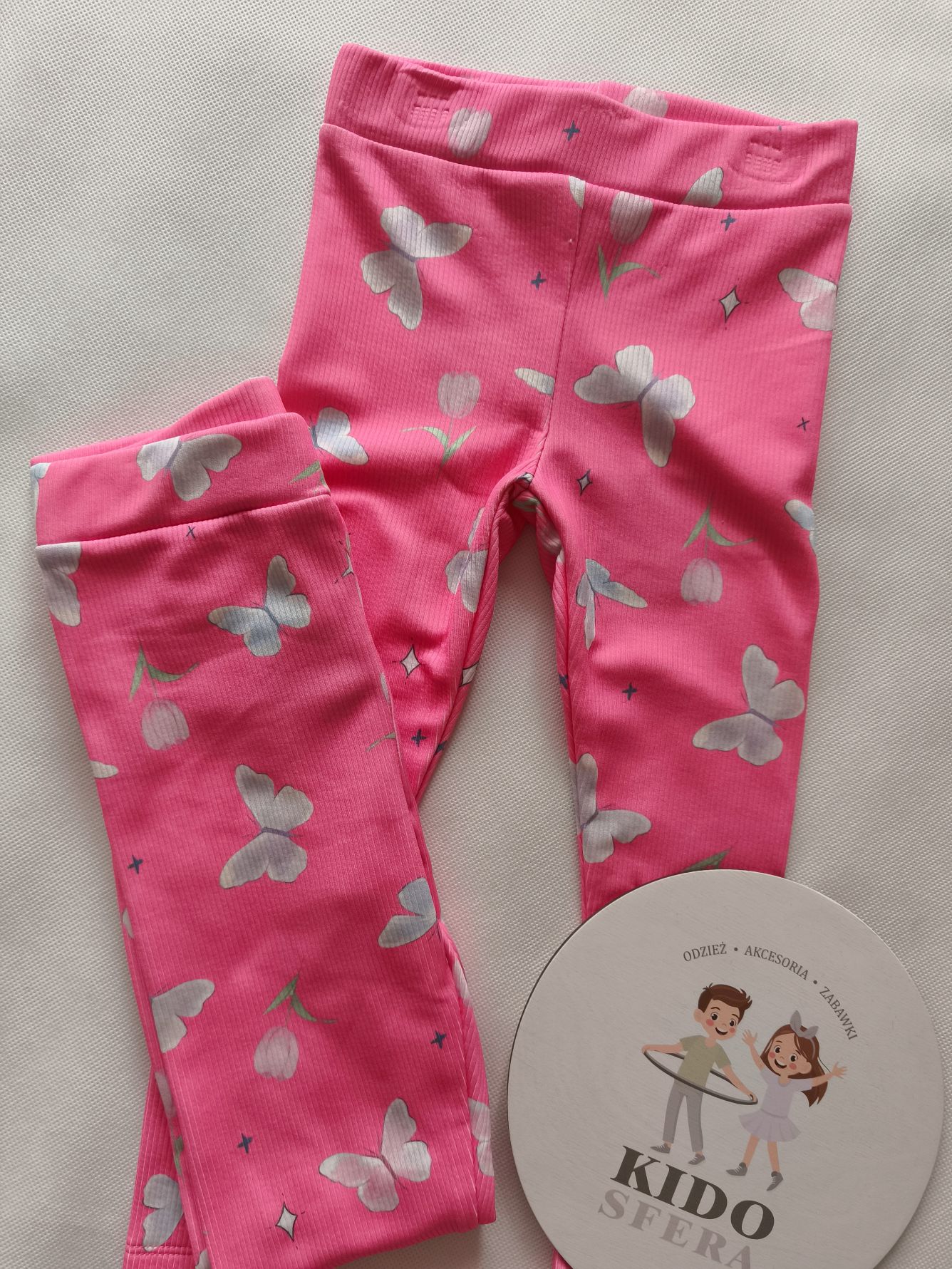 Leginsy dla dziewczynki - obrazek 2