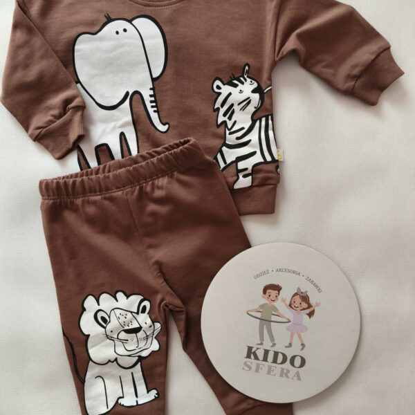 Komplet dresowy ZWIERZĘTA