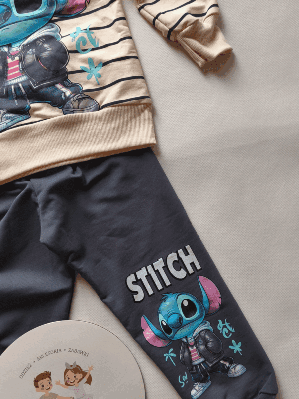 Komplet dla chłopca STITCH - obrazek 3