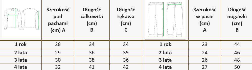 Granatowy komplet dresowy - obrazek 3