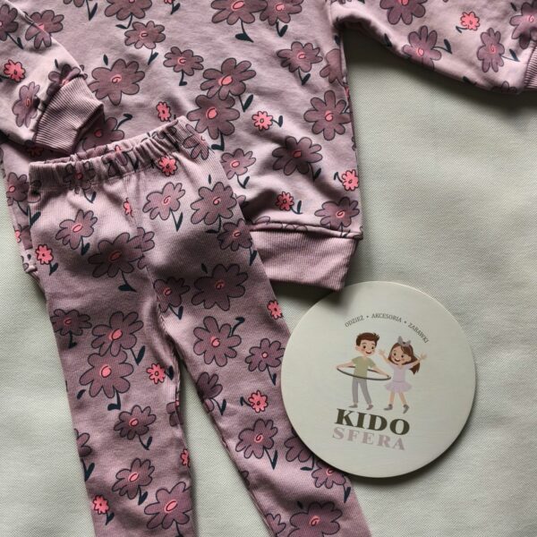 Komplet Bluza+ leginsy Fiolet