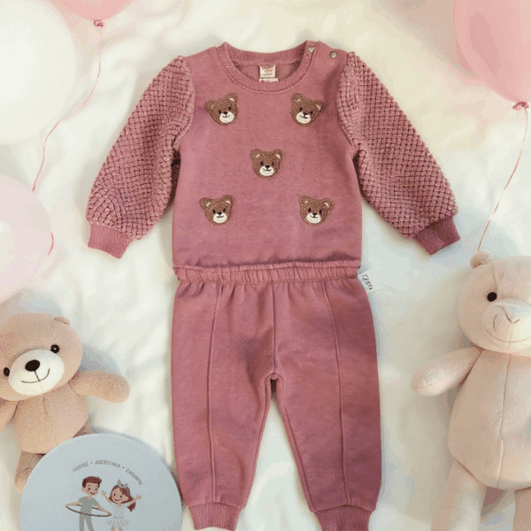 Ocieplany komplet Misie