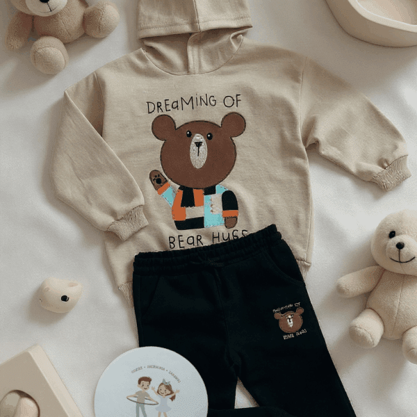 Komplet dresowy z Misiem